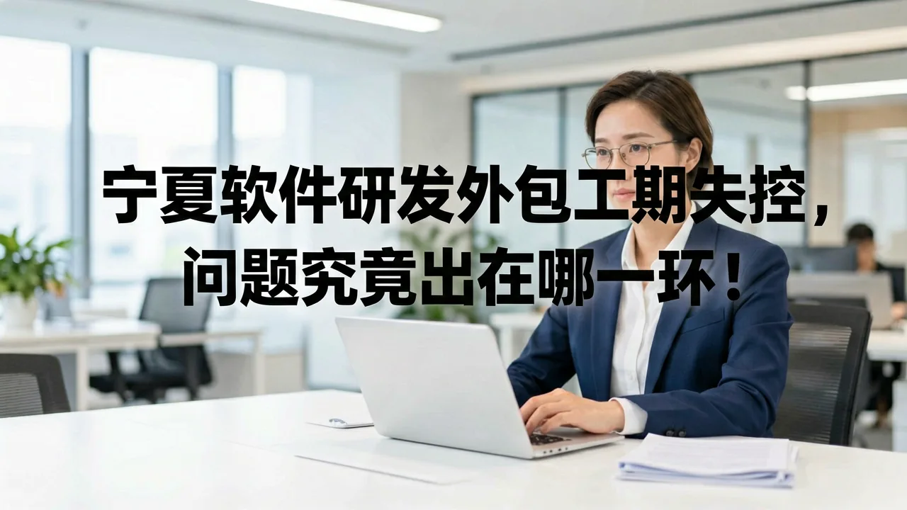 宁夏软件研发外包工期失控,问题究竟出在哪一环